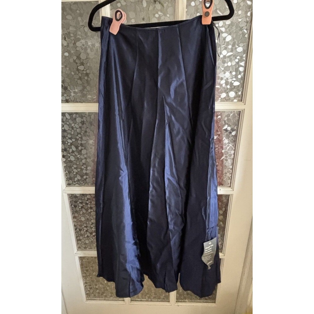 Vintage Scott Jessica McClintock Taffeta Skirt New Old Stock Sz 8 Maxi A Line